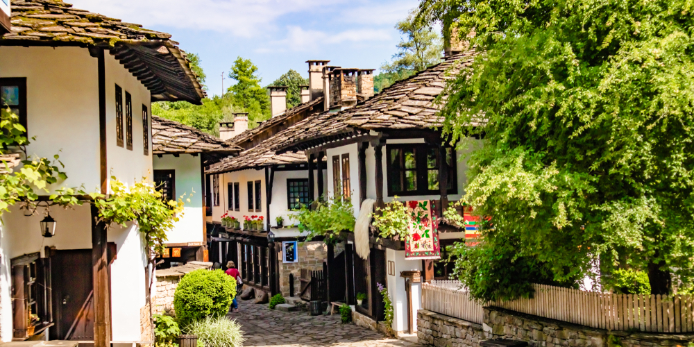 Bulgaria,Shopping,Street,In,Etar,Village,In,Gabrovo,Province